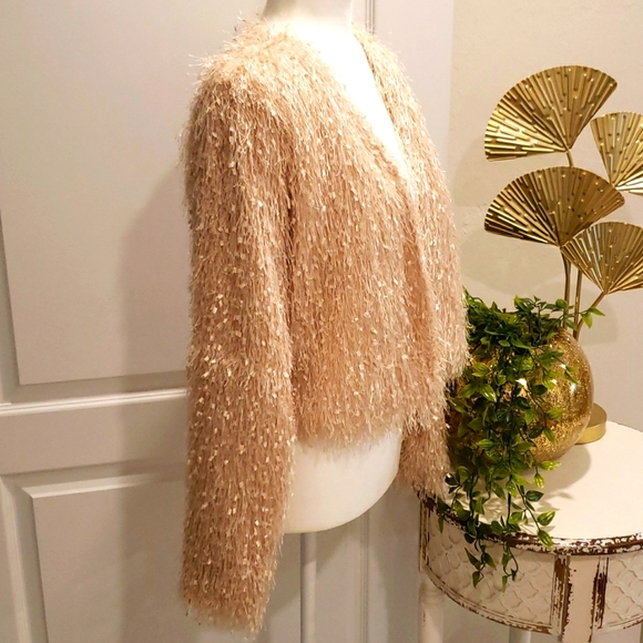 Forever 21 Teddy Jacket Size Medium - Picture 3 of 5